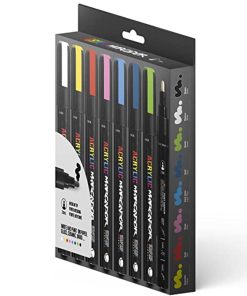 MTN PACK Marcador Acrílico 6mm 8uds