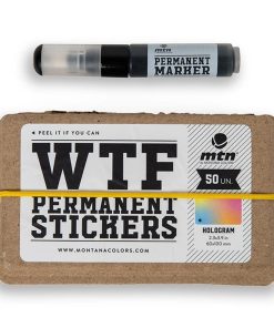 WTF Hologram Stickers